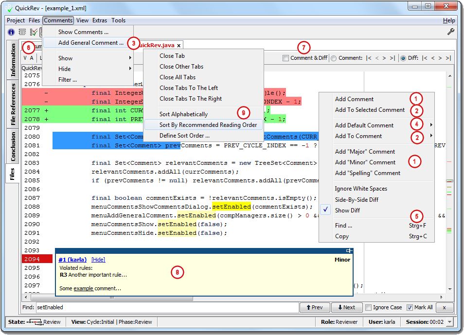 Perform Review Overview (text - file)